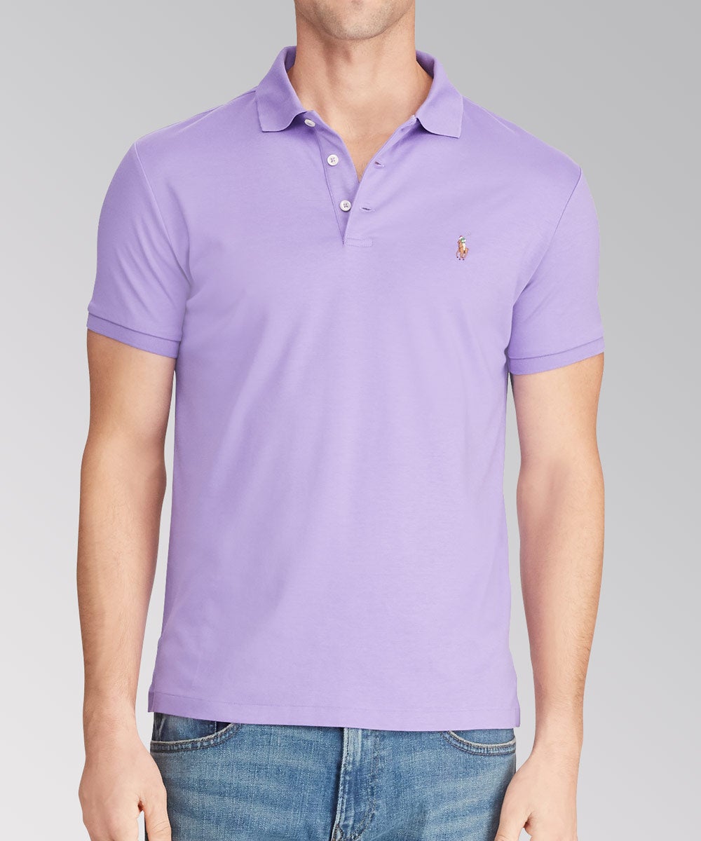 Polo Ralph Lauren Short Sleeve Classic Fit Soft Touch Pima Cotton Polo Shirt, Men's Big & Tall