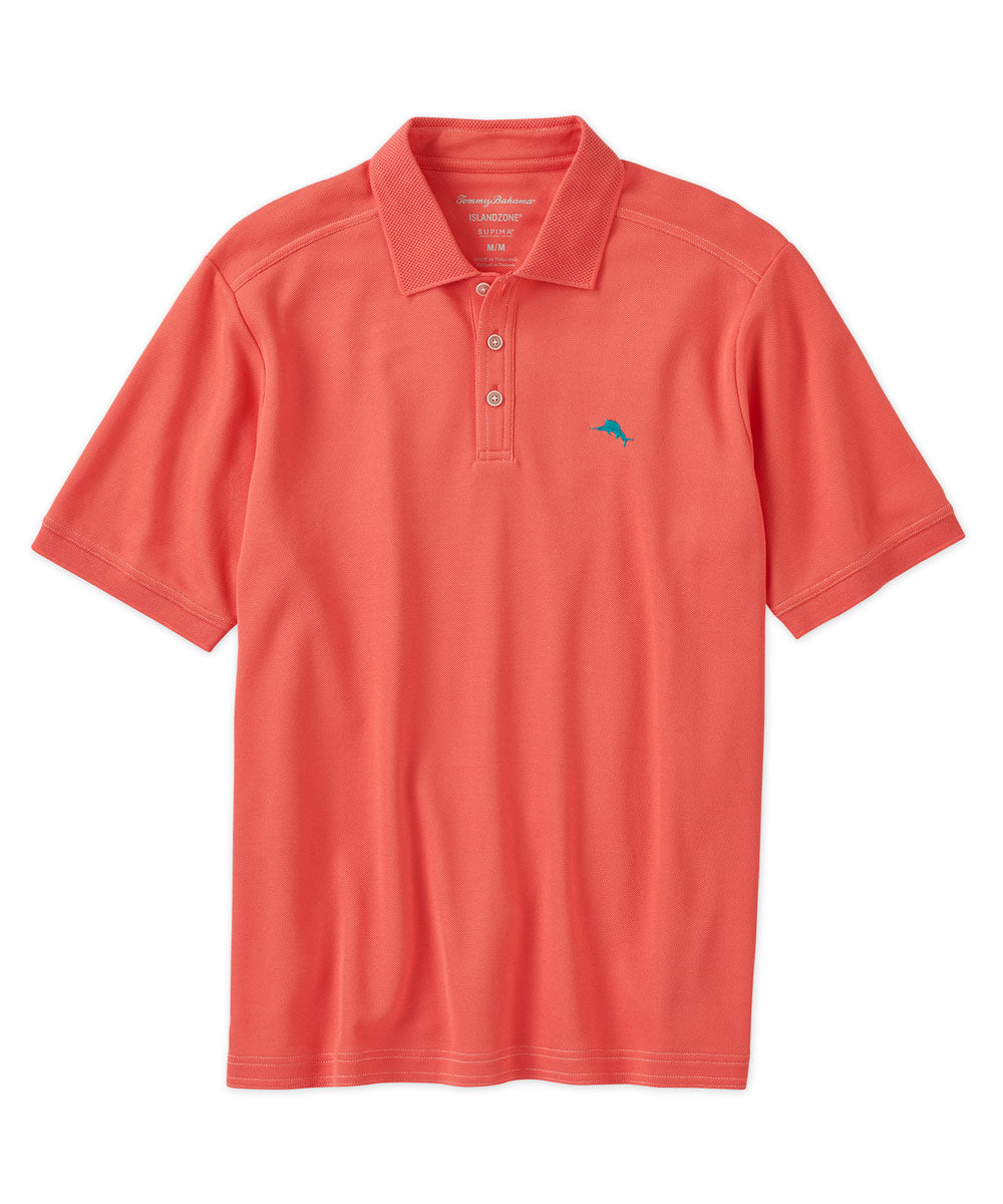 Tommy Bahama Short Sleeve Emfielder 2.0 Supima Tech Polo Shirt, Men's Big & Tall