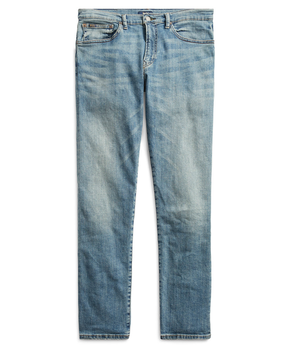 Polo Ralph Lauren Light Wash Five-Pocket Jeans, Men's Big & Tall