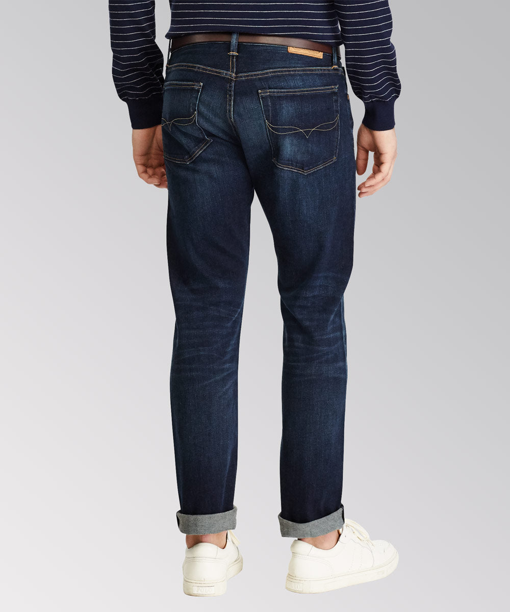 Polo Ralph Lauren Dark Wash Five-Pocket Jeans, Men's Big & Tall