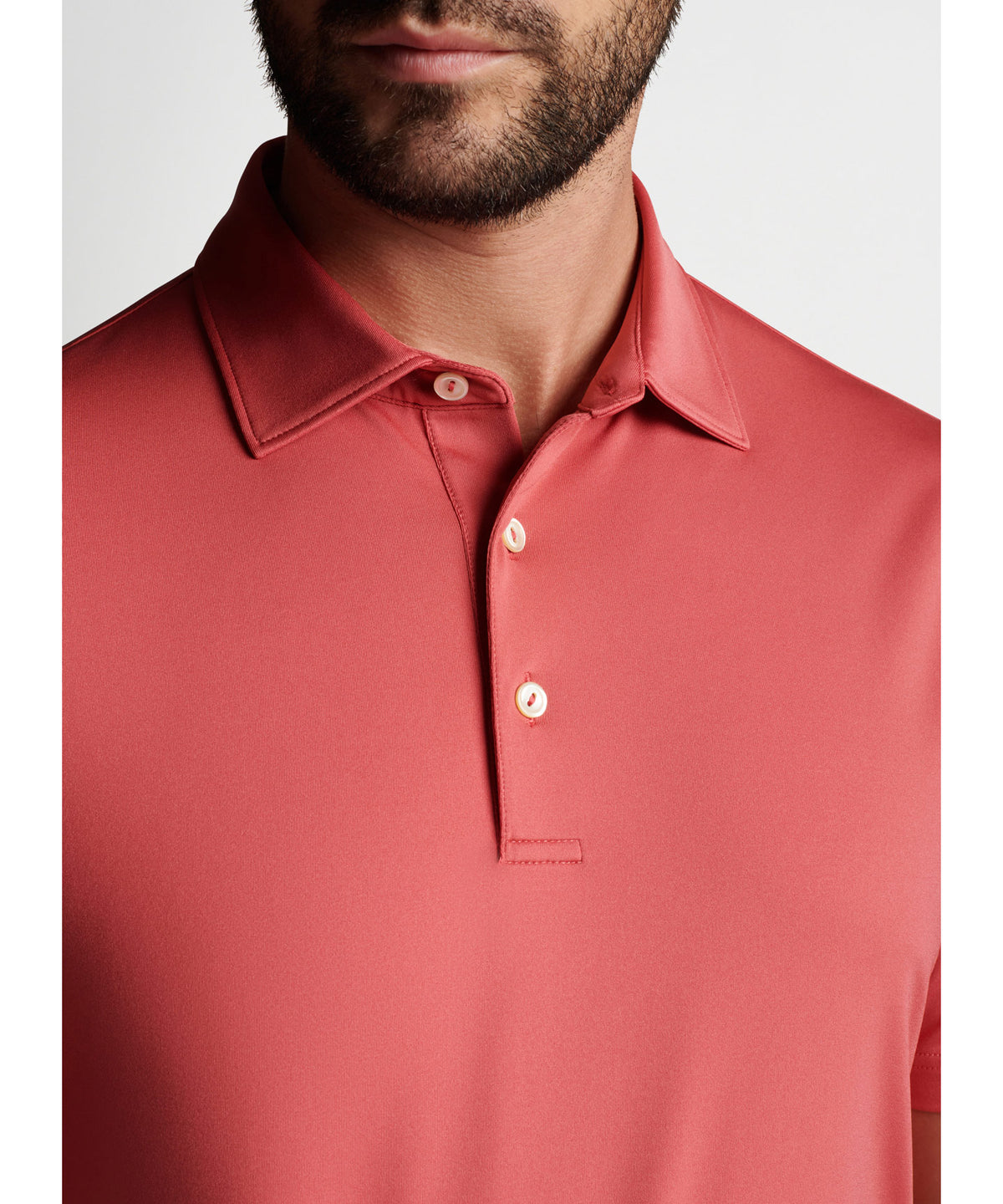 Peter Millar Solid Stretch Jersey Performance Polo Shirt, Men's Big & Tall