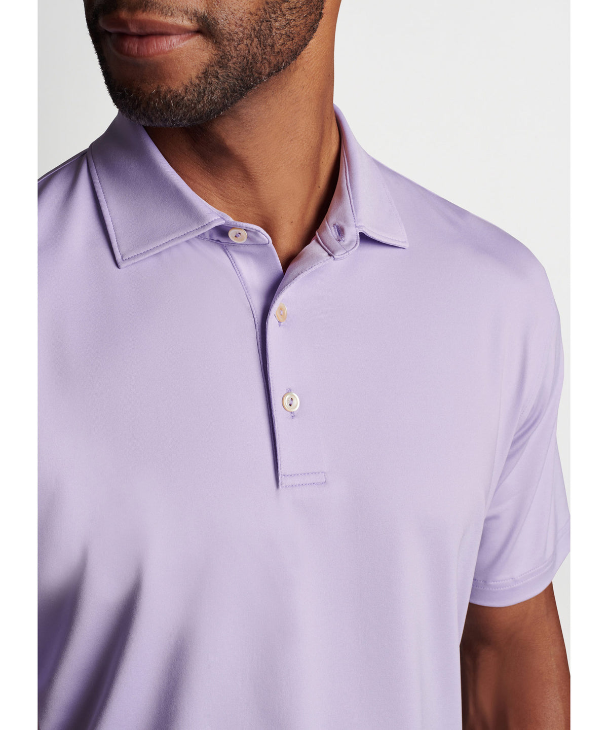 Peter Millar Solid Stretch Jersey Performance Polo Shirt, Men's Big & Tall