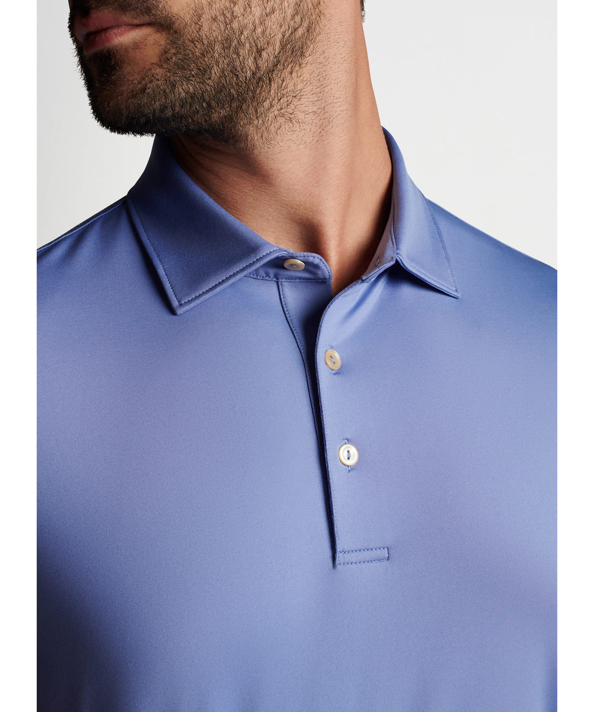 Peter Millar Solid Stretch Jersey Performance Polo Shirt, Men's Big & Tall