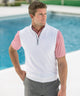 Peter Millar Galway Stretch Terry Quarter-Zip Vest