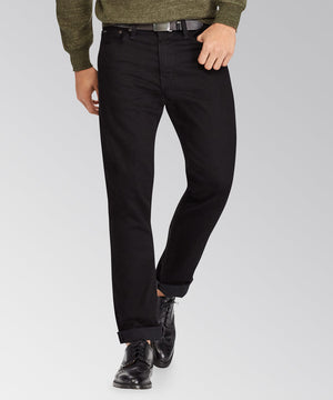 Polo Ralph Lauren Black Wash Five-Pocket Jeans