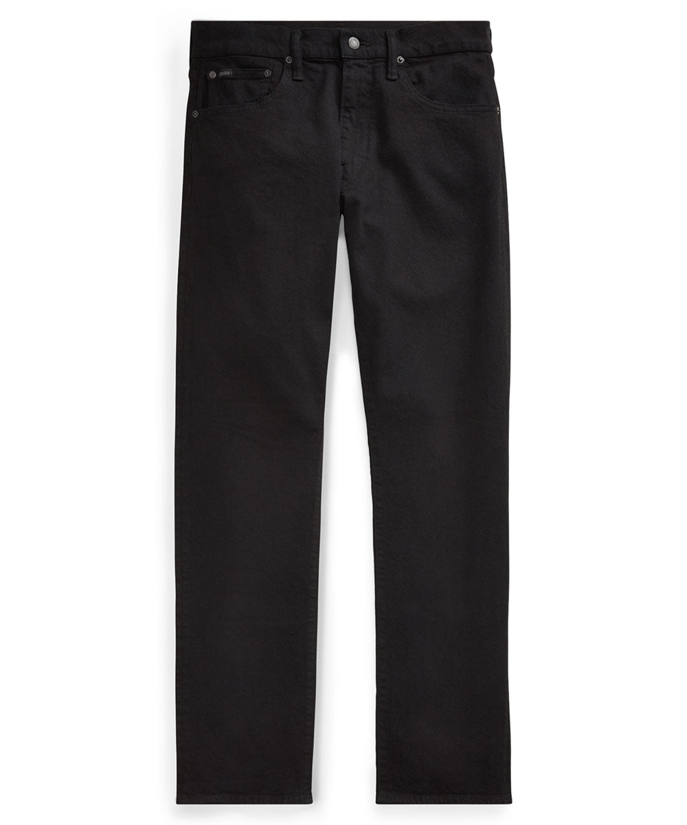 Polo Ralph Lauren Black Wash Five-Pocket Jeans, Men's Big & Tall