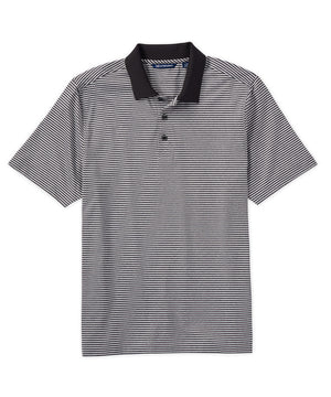 Cutter & Buck Drytec Tonal Stripe Stretch Jersey Polo