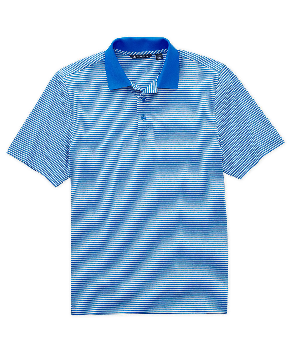 Cutter & Buck Drytec Tonal Stripe Stretch Jersey Polo, Men's Big & Tall