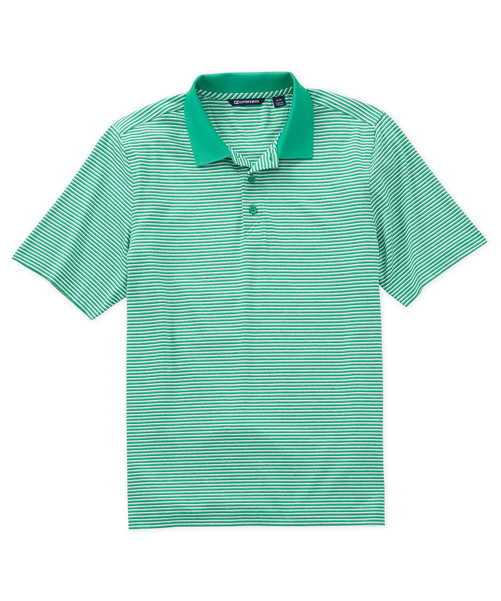 Cutter & Buck Drytec Tonal Stripe Stretch Jersey Polo, Men's Big & Tall