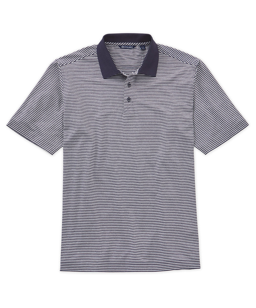 Cutter & Buck Drytec Tonal Stripe Stretch Jersey Polo, Men's Big & Tall