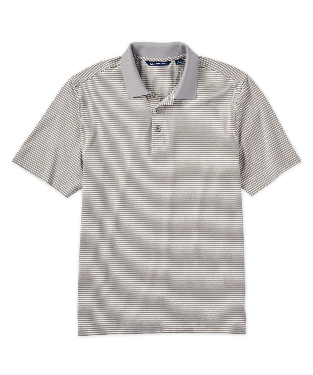 Cutter & Buck Drytec Tonal Stripe Stretch Jersey Polo, Men's Big & Tall