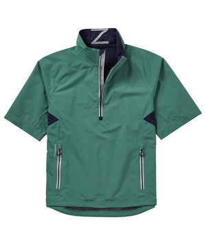 Zero Restriction Half-Sleeve Waterproof Quarter-Zip Jacket