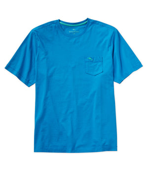 Tommy Bahama Short Sleeve Pima Pocket Tee Shirt