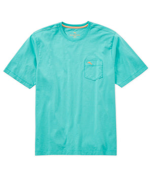 Tommy Bahama Short Sleeve Pima Pocket Tee Shirt