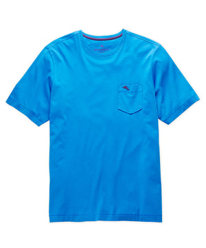 Tommy Bahama Short Sleeve Pima Pocket Tee Shirt