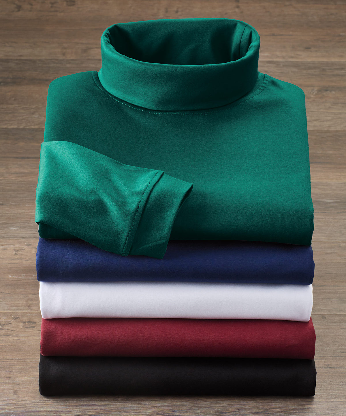 Westport Lifestyle LustreTech Cotton Turtleneck, Men's Big & Tall