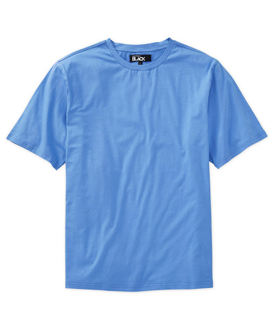 Westport Black Short Sleeve Pima Stretch Solid Tee, Men's Big & Tall