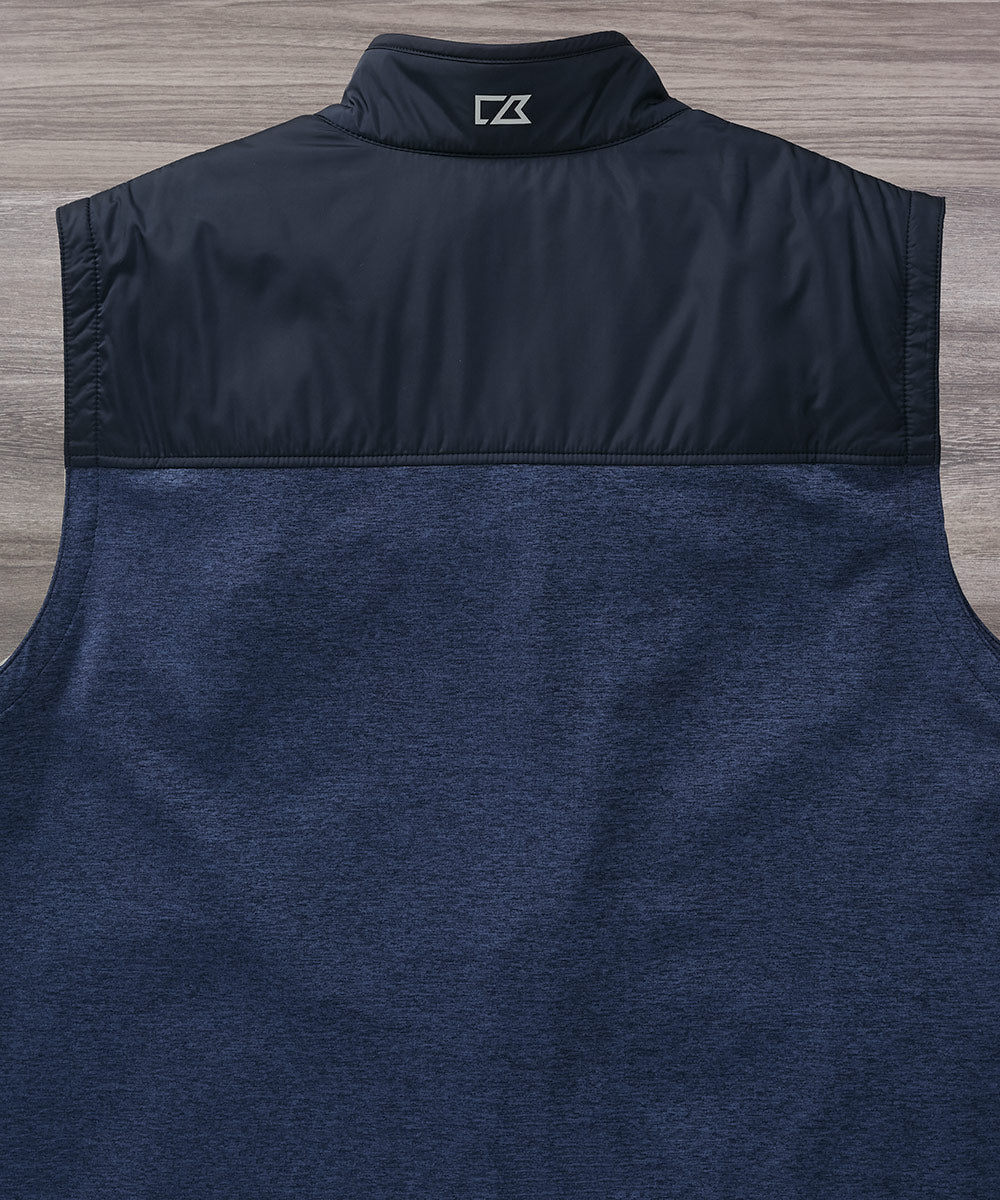 Cutter & Buck Stealth Hybrid Full-Zip Vest, Men's Big & Tall