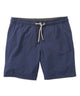 Westport Black Hampton Solid Stretch Swim Trunk with Boxer Lining