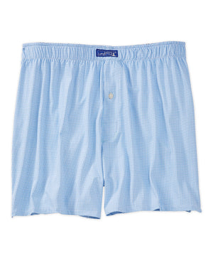 Westport Lifestyle Performance Stretch Gingham Boxer