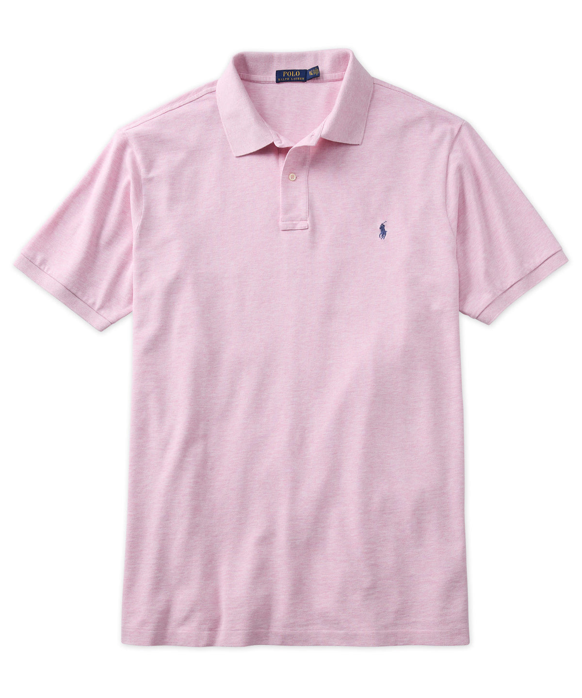 Polo Ralph Lauren Short Sleeve Classic Pique Mesh Polo Shirt, Men's Big & Tall