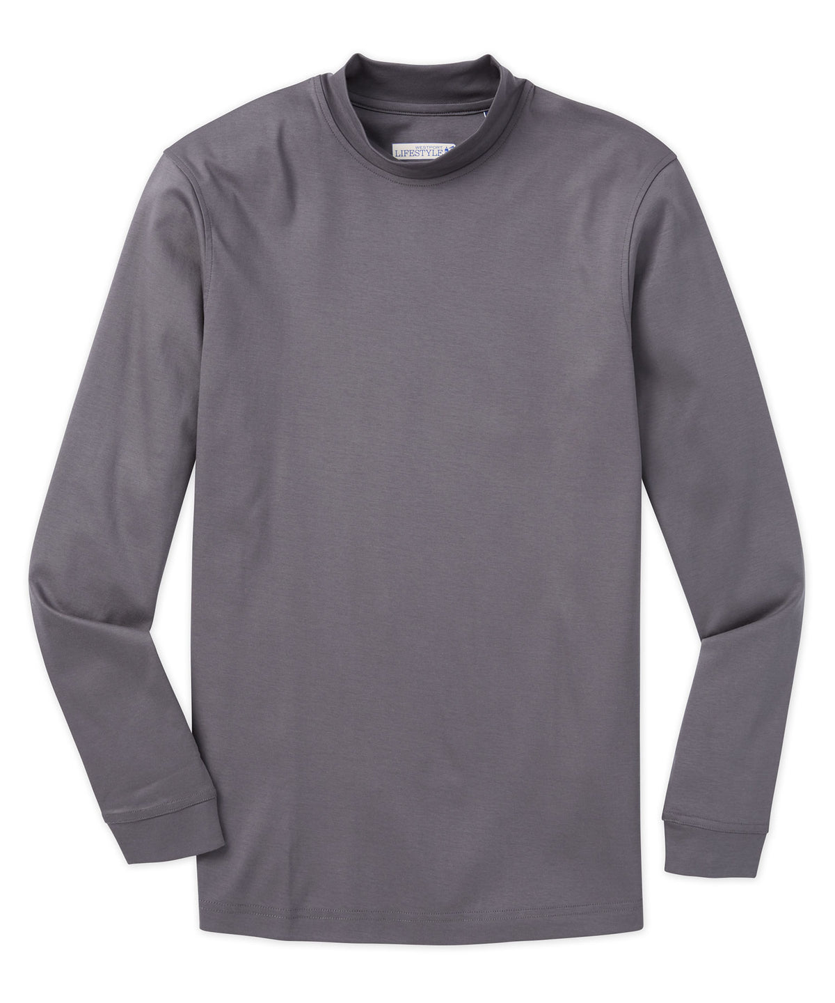 Westport Lifestyle LustreTech Cotton Mock Neck, Men's Big & Tall