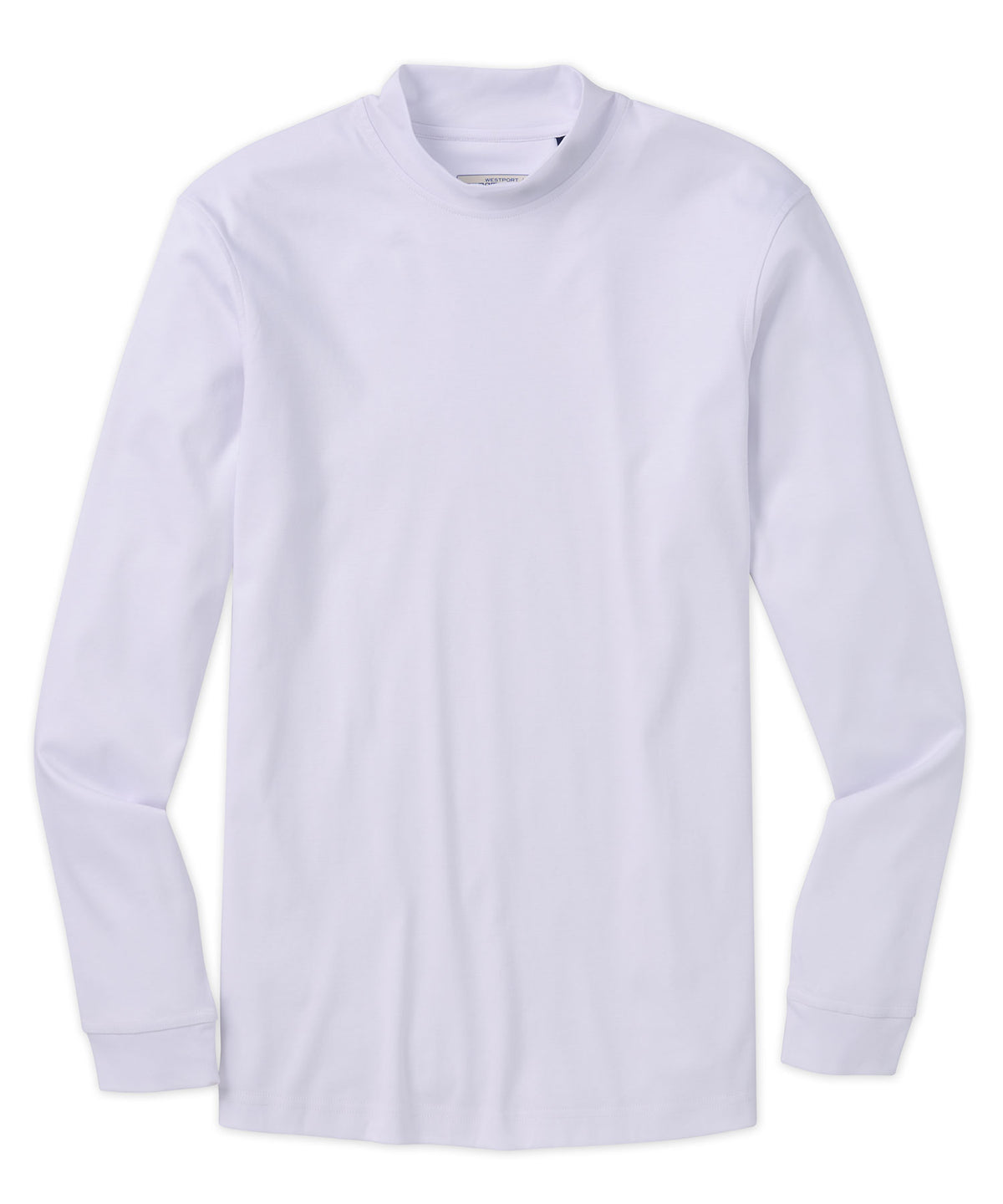 Westport Lifestyle LustreTech Cotton Mock Neck, Men's Big & Tall