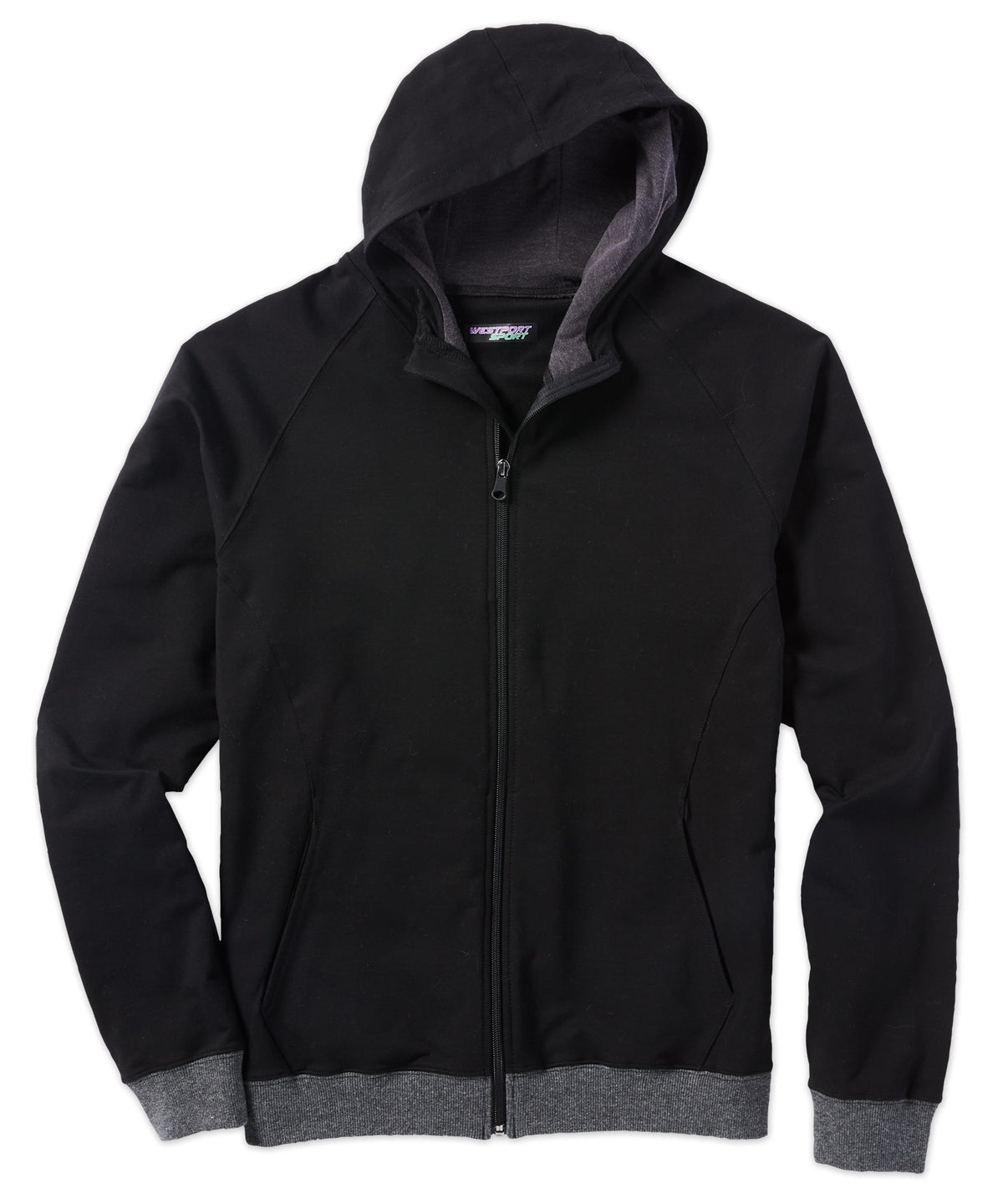 Westport Sport 365 Stretch Terry Full-Zip Hoodie, Men's Big & Tall