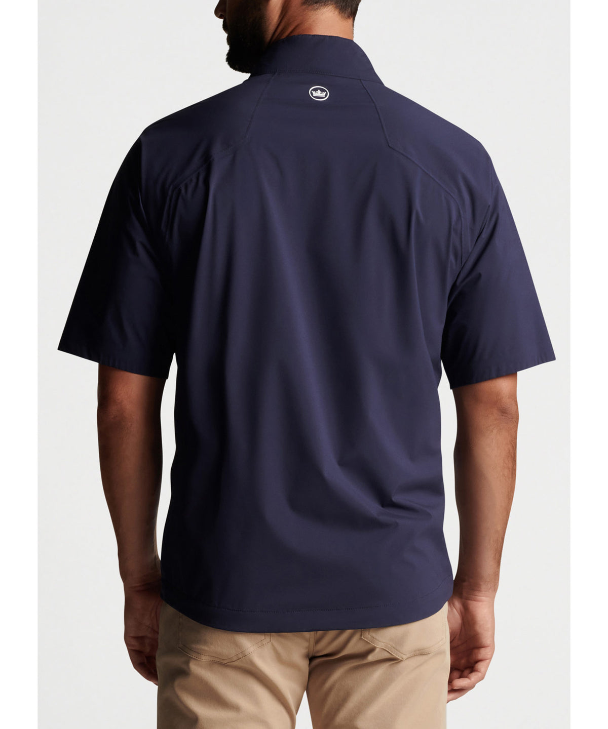 Peter Millar Shield Short Sleeve Rain Shell, Men's Big & Tall