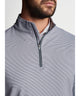 Peter Millar Sugar Stripe Perth Quarter-Zip Pullover