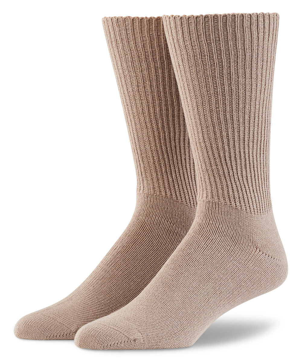 Simcan Comfort Hosiery Mid-Calf Non-Binding Socks, Men's Big & Tall