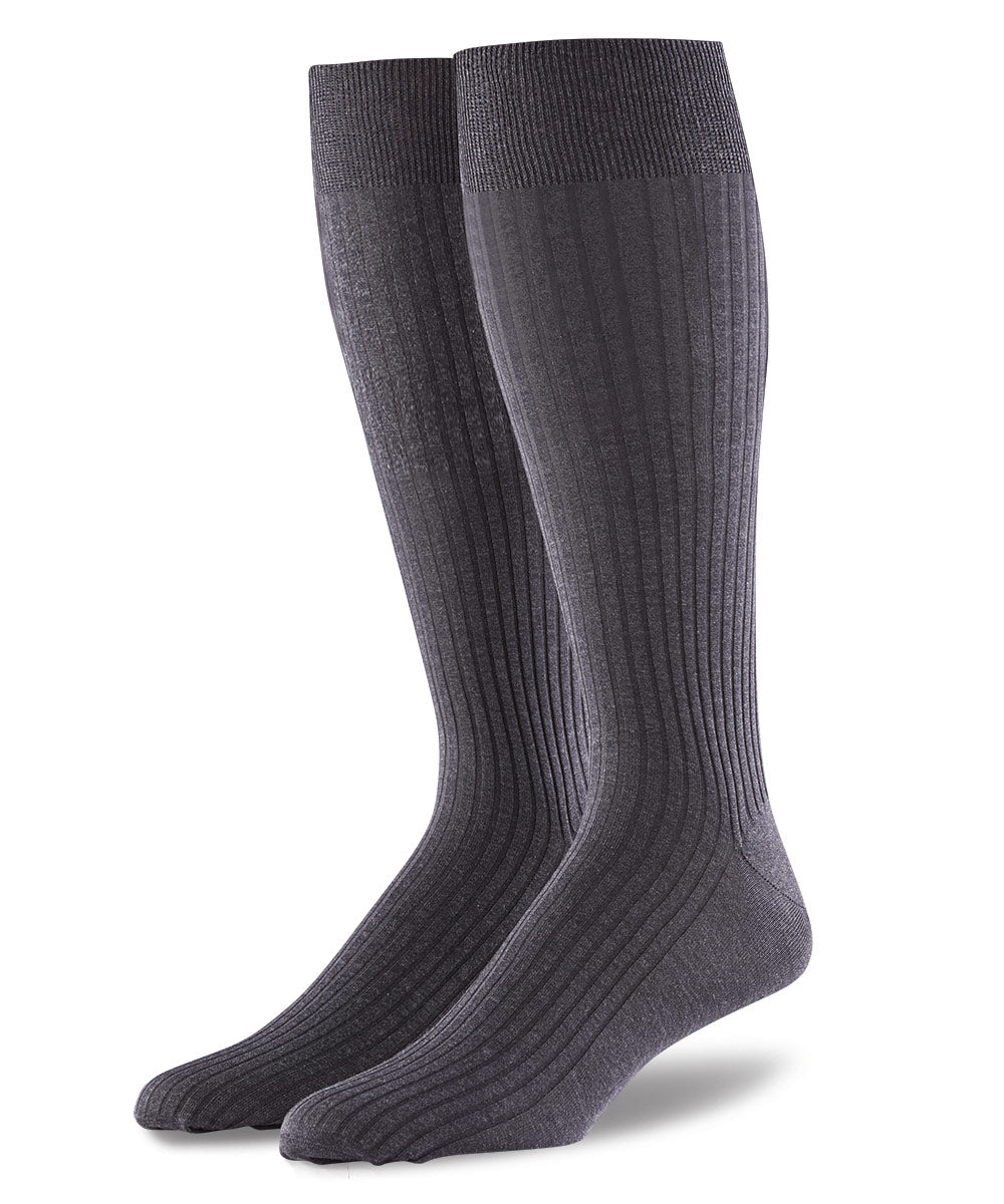 Punto Italian Over-the-Calf Cotton Socks
