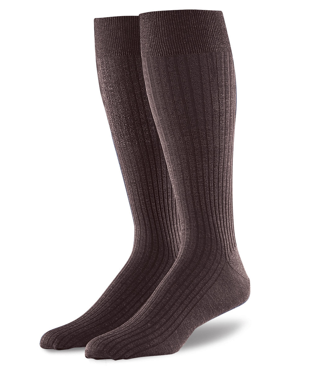 Punto Italian Over-the-Calf Wool Socks, Men's Big & Tall