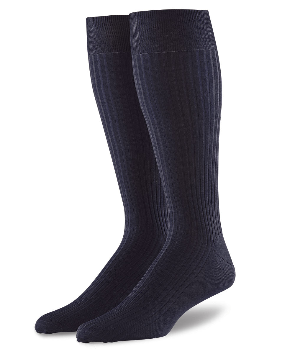 Punto Italian Over-the-Calf Wool Socks, Men's Big & Tall
