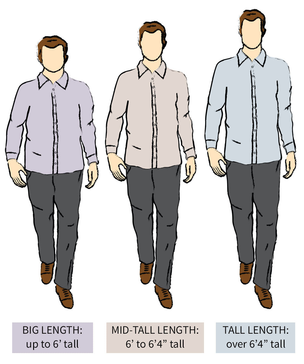 Westport No-Tuck Long Sleeve Button Under Spread Collar Stretch Performance Plaid Sport Shirt, Men's Big & Tall